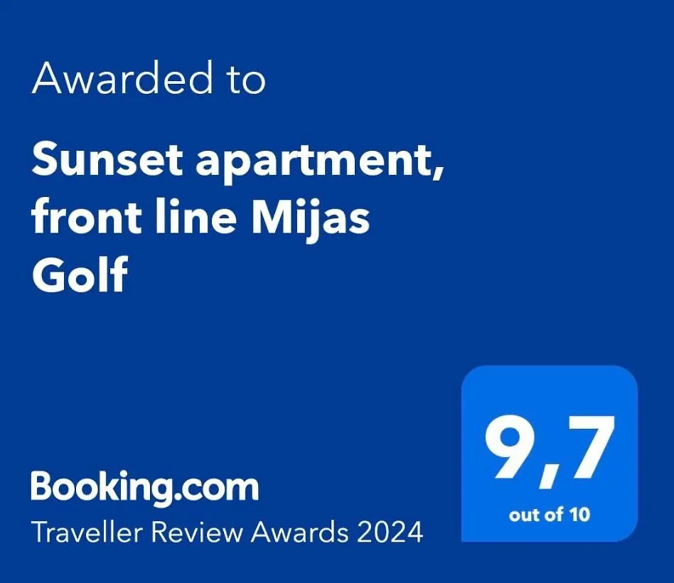 Apartamento Sunset Apartment, Front Line Mijas Golf Espanha